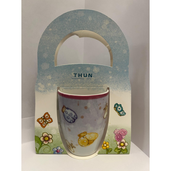 MUG VIOLA CON COCCINELLE