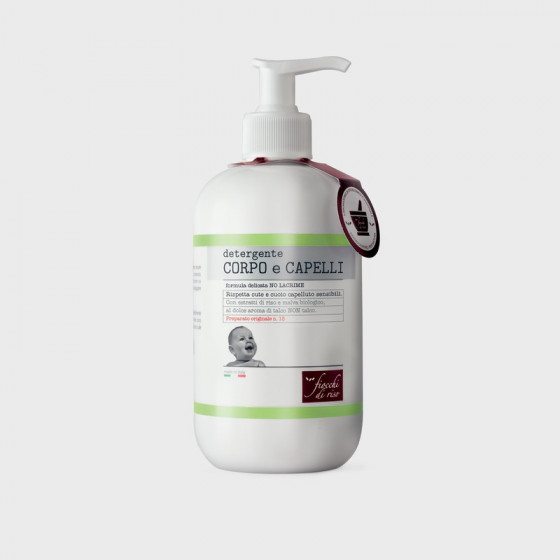 DETERGENTE CORPO E CAPELLI TALCO