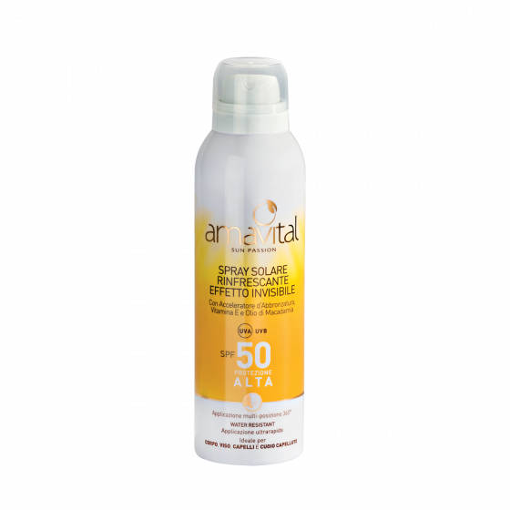 SPRAY SOLARE RINFRESCANTE – SPF 50