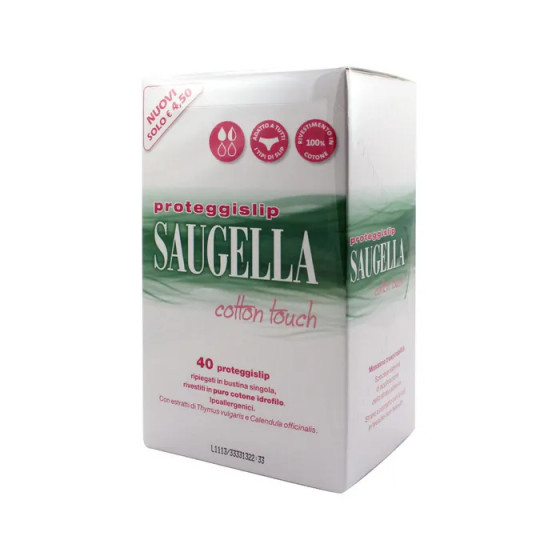 Saugella Proteggislip Cotton Touch 40 Pezzi