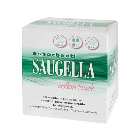 Saugella Cotton Touch Assorbenti Giorno 14 pezzi