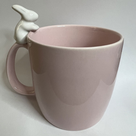 LITTLE BUNNY MUG ROSA