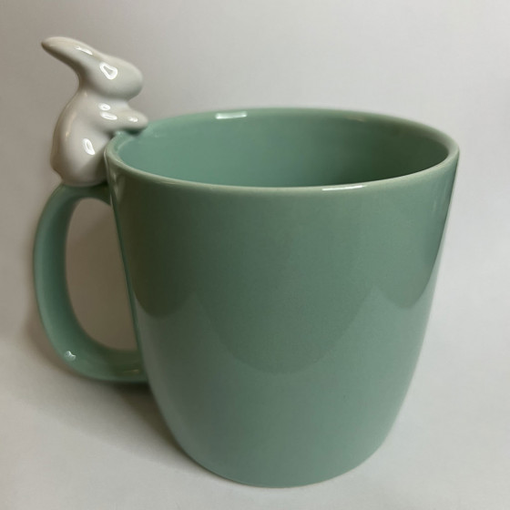 LITTLE BUNNY MUG VERDE TIFFANY