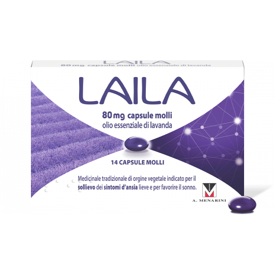 Laila Per Ansia Lieve 14 Capsule Molli