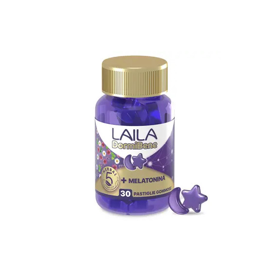 Laila Dormibene 3 g 30 Gommose Integratore per Insonnia